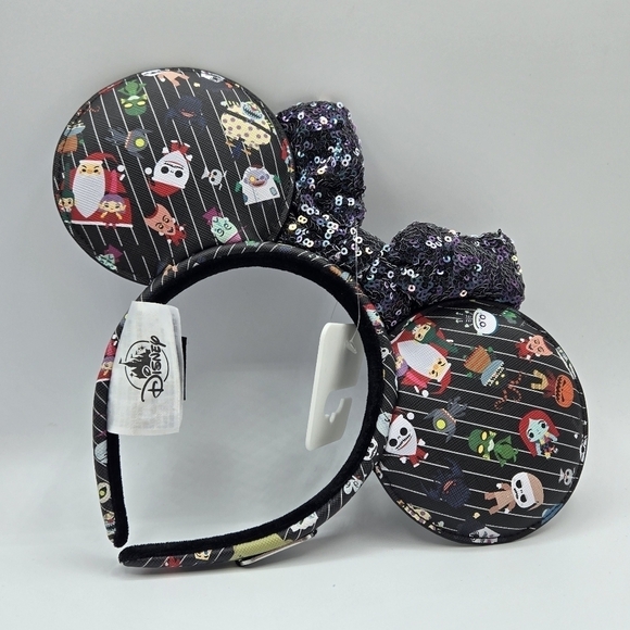 Loungefly Nightmare before Christmas  Disney Minnie Mouse ears Headband
